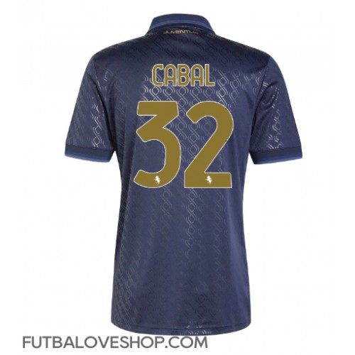 Dres Juventus Juan Cabal #32 Tretina 2024-25 Krátky Rukáv